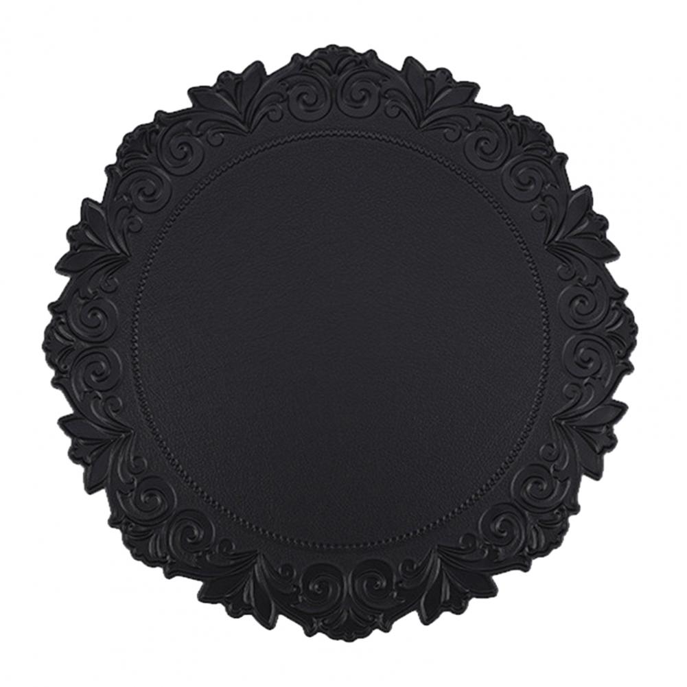 

Подставка под столовое серебро, модный нескользящий коврик для стола, подставка под стакан, водонепроницаемая подставка под чашку оранжевый