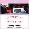 Instrument Vent Panel Air Car Decorative Cover Stickers Fit For Ford Mustang 2015 Up Abs Interior Accessories