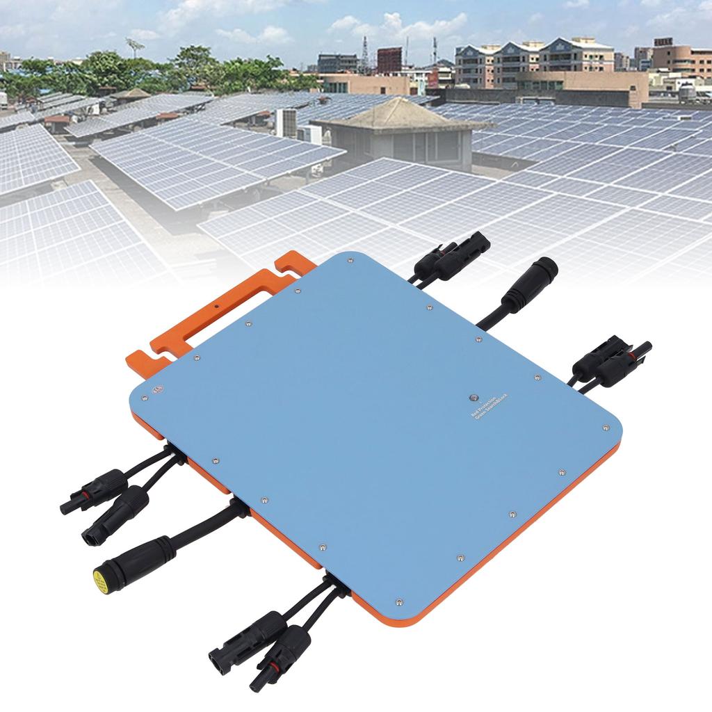 Solar Grid Tie Inverter 2000W Single Phase   Inverter Kit WiFi Mobile APP Control IP66 Water Proof