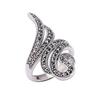 Women's Handmade Thai S925 Silver Jewelry: Marcasite Ring