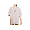 Jordan Essentials Logo Print Crew Neck Loose Short Sleeve Tee Women Tops Pink DM3245-286