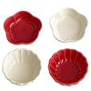 Ceramic Dipping Sauce Dish High-Temperature Ceramic Snack Serving Dish Decorative Serving Bowl for BBQ Snacks Vinegar