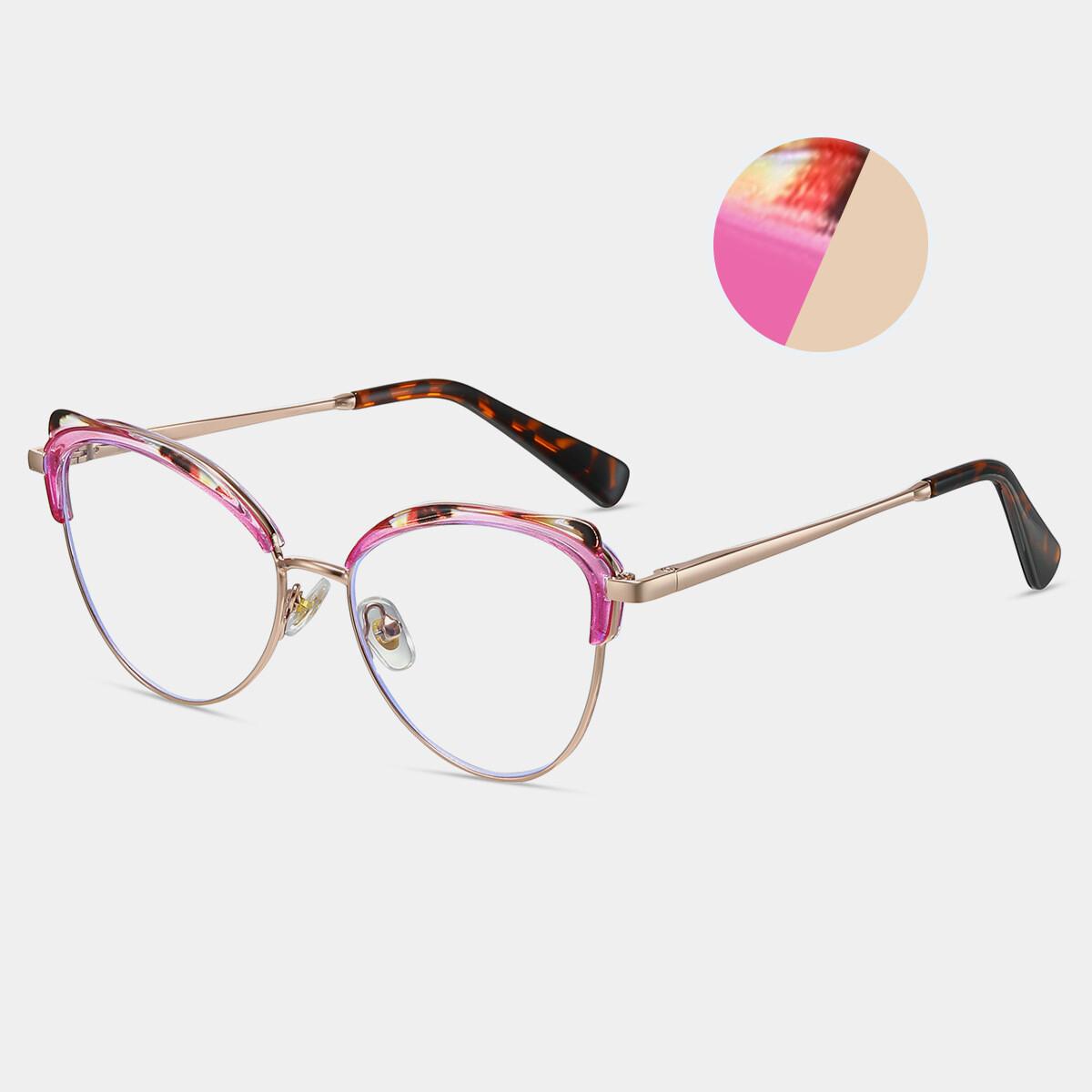 

Fashion Cat Eye Presbyopia Glasses For Women Luxury Brand Vision Transparent Reading Glasses Antifatigue Computer Eyewear Original lens 0