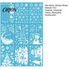 Waterproof Window Stickers 9Pcs Christmas Winter Cling, Snowman Snowflake Tree Static Glass Reusable Sticker Sticker, Removable Double-sided Decor for
