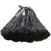 Lolita White Fluffy Gauze Skirt – Super Soft Boneless Petticoat, Half-Length Cotton Cloud Support