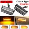 For Opel Insignia Astra H Zafira B Corsa D For Chevrolet Cruze Led Dynamic Side Marker Turn Signal Light Sequential Blinker