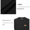 Timberland T-shirt Casual da Esterno Ampia Traspirante Stampata a Maniche Corte Unisex Top Nero A4175-001