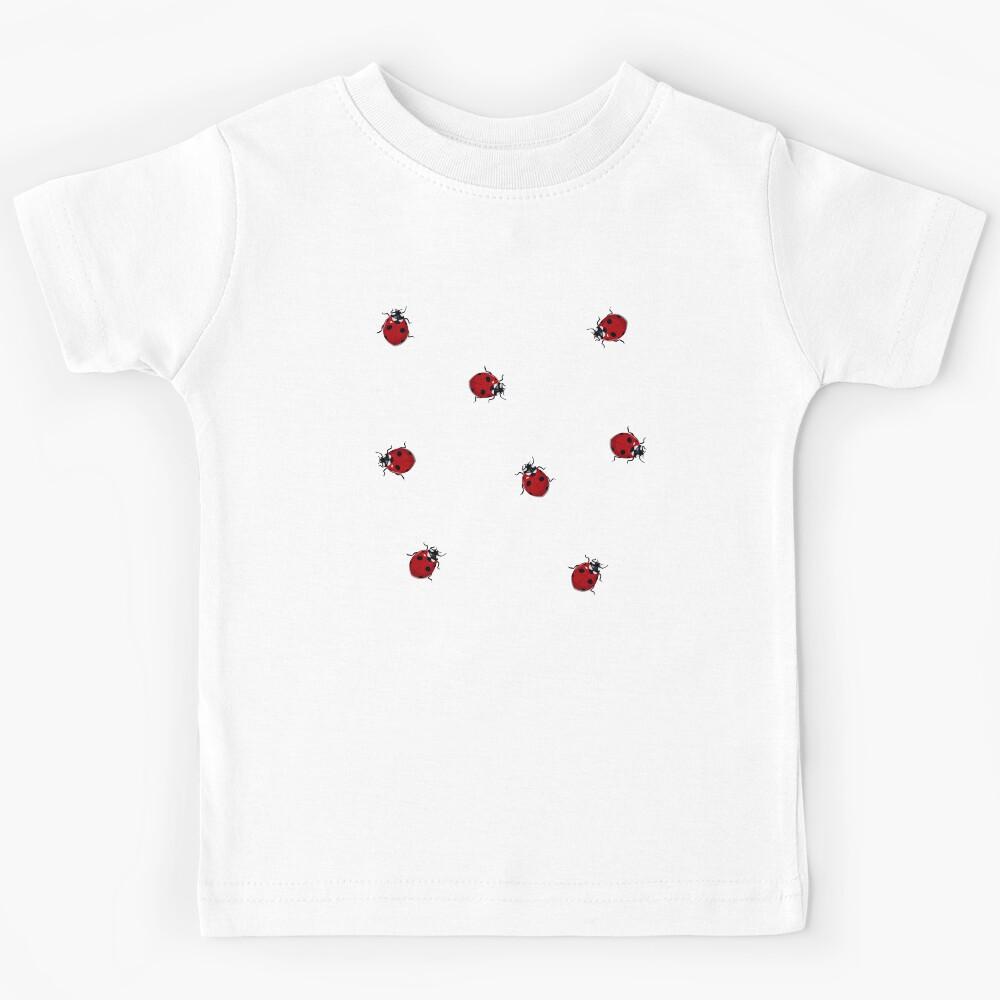 Group of Ladybugs Kids T-Shirt 110