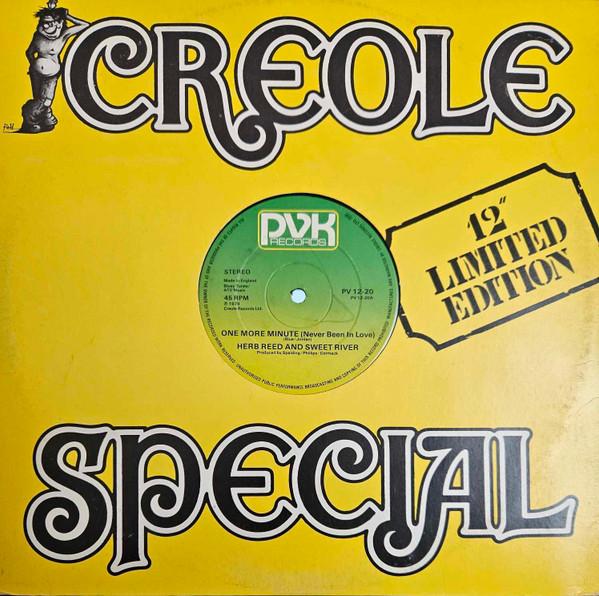 

12inch Record HERB REED SWEET RIVER One More Minute Never Been In Love PV1220 PVK Records 1979 UK SoulFunk Used
