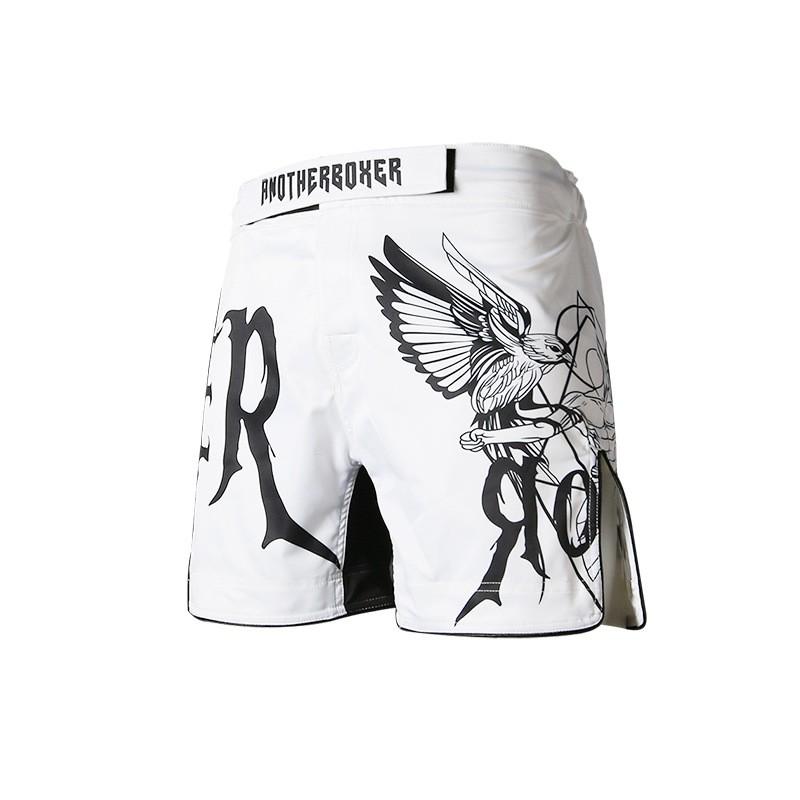 Men Women MMA Shorts UFC Training BJJ Muay Thai Boxing Gym Workout Athletic Compression Short Pants