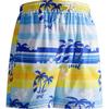 2026 Men's Ice Silk 3D Print Mid-Length Beach Sports Shorts - Trendy and Versatile Casual Wear