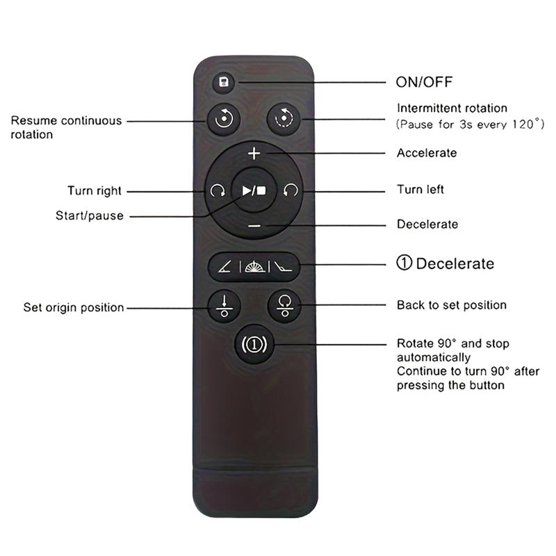 AS60-Electric Motorized Turntable 360 Degree Rotating Display Stand With Remote Control For Photography For Or Video Use