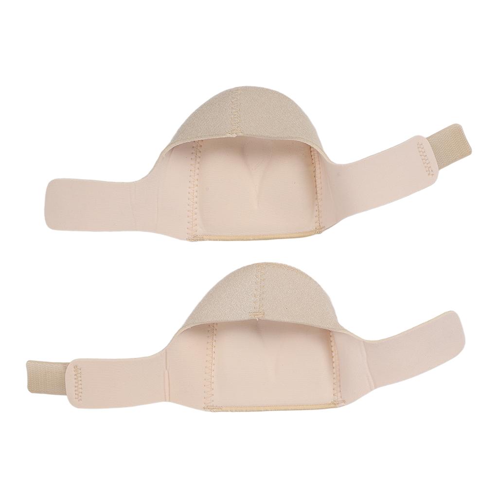 Plantar Fasciitis Heel Protectors Pain Relieve Cups Breathable Support Cushion Beige