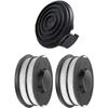 Trimmer Spool & Line with Cover For ALDI Gardenline GLR 450/1 450/2 450/3 450/4 450/5 Grass Trimmer King For Top Craft