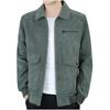 Men's  Leisure  Loose  Flip Collar  Corduroy  Jacket  Coat