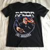 Nova Camiseta RAZOR Band Preta Algodão Tamanho Completo Unissex S-5XL Camiseta Unissex