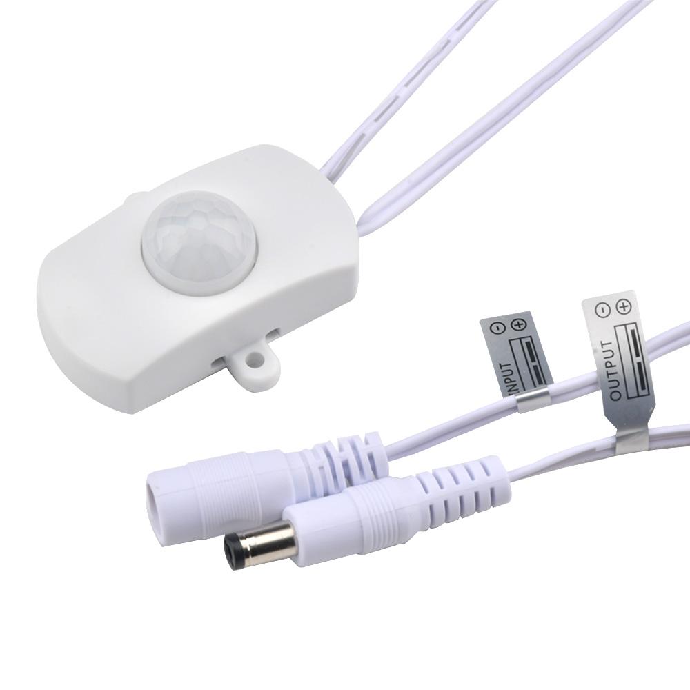 

DC 5V/12V/24V USB DC Body Infrared PIR Motion Sensor Switch Human Motion Sensor Detector Switch For LED Light Strip Automatic DC White