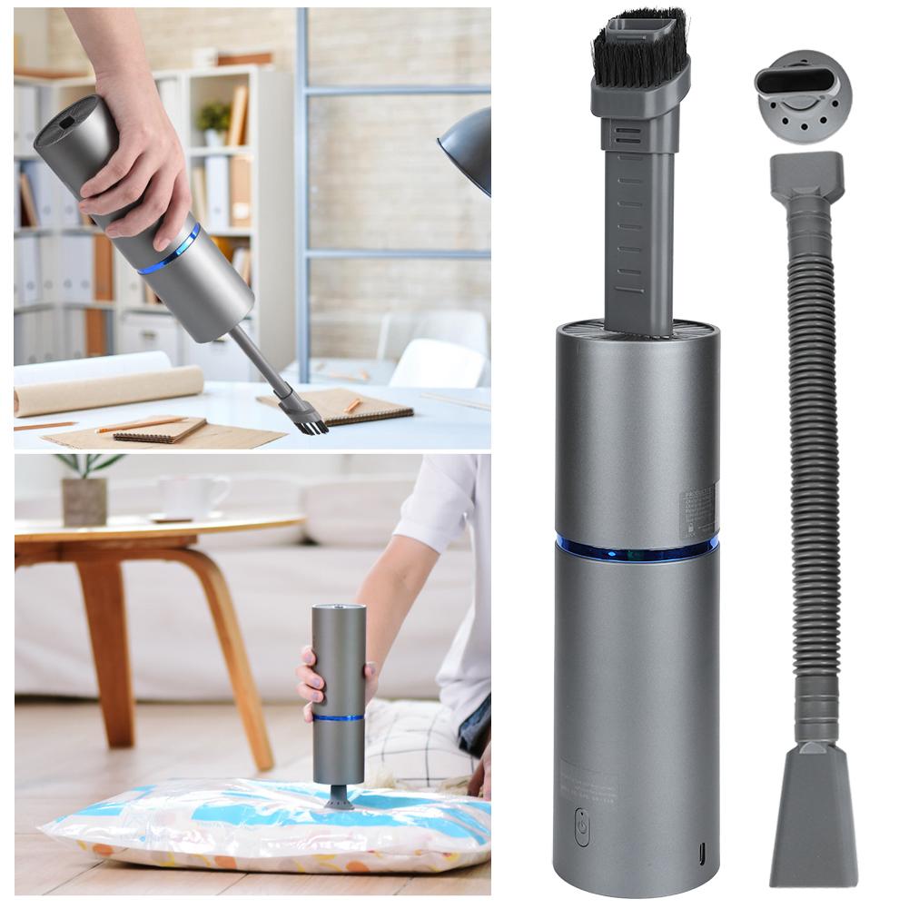4500Pa Portable Car Cordless Hand Held Vacuum Cleaner USB Mini Dust  Cleaner  for Auto Home Use