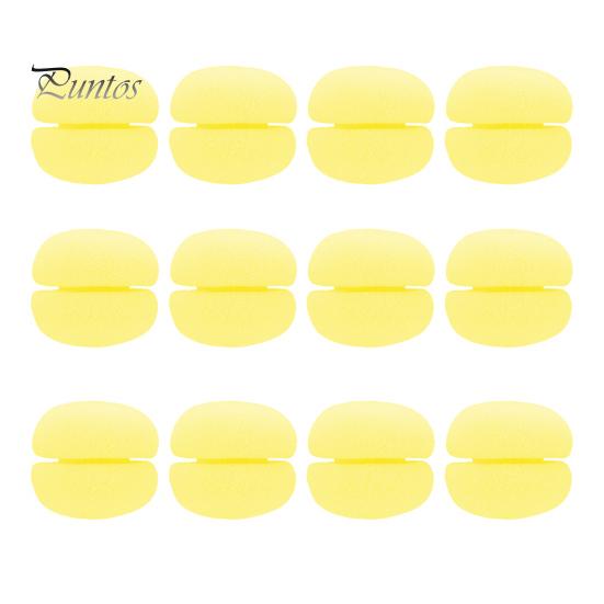 

6/12/18/24 шт./компл. щипцы для завивки волос, губка, шарик, без нагрева, для женщин, для сна, на ночь, для ленивых девушек, для влажных и сухих коротких и длинных волос, инструменты для укладки 12pcs жёлтый