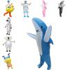 Clown Shark Flamingo Pig Koala Animal Inflatable Suit Cosplay Party Halloween