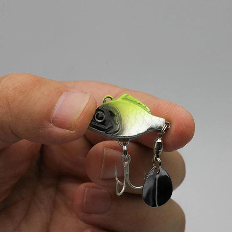Vib Fishing Lures Tail Spinner Crankbait Lure 7G Fishing Spoon Lure Blade Sinking Lures Bass Fishing Jigs Fishing Lure Tackle