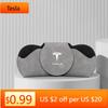 Car Sticker Tesla Car Glasses Case Auto Sun Visor Glasses Holder Sunglasses Clip Accessories Storage For Tesla Model 3 S X Y Roa