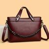 Einfache Mode Handtasche Große Kapazität Kette Einzelne Schulter Umhängetasche Retro Lässige Tasche