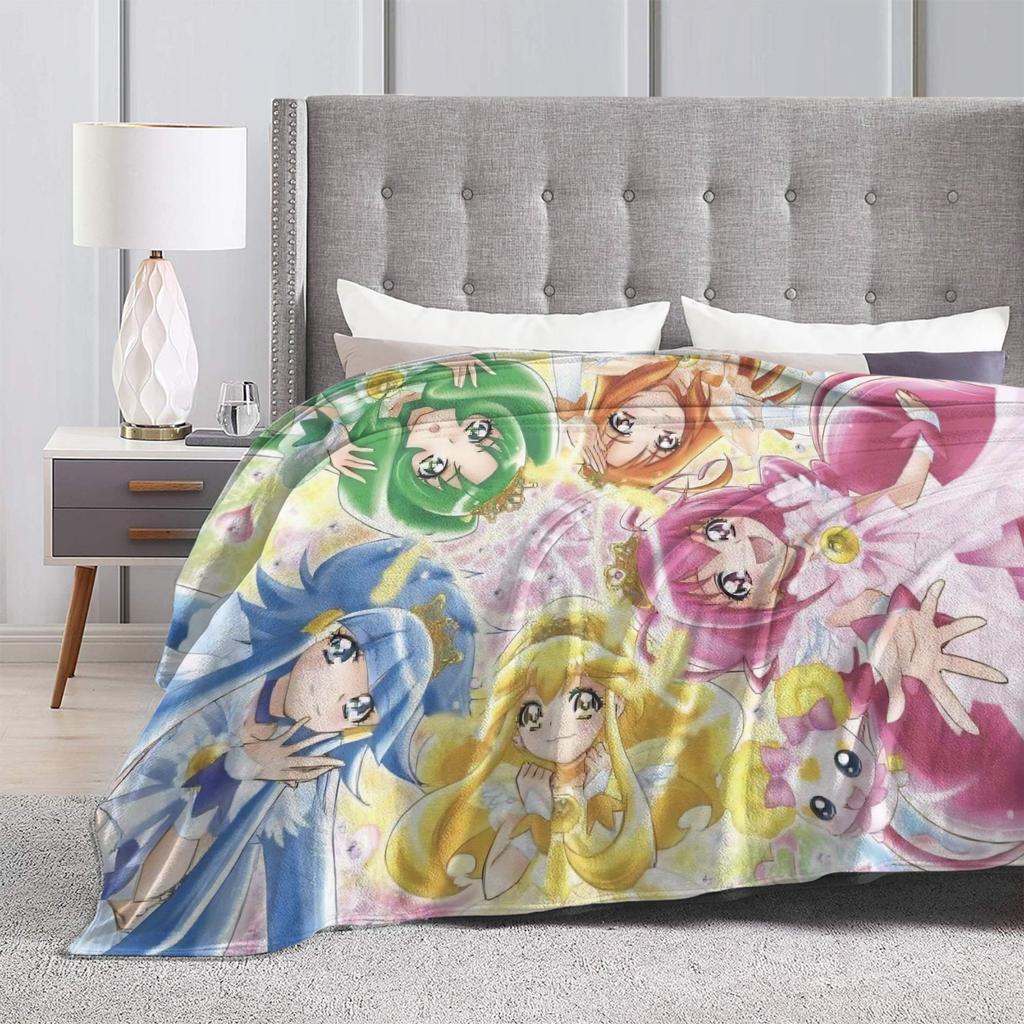 Mermaid Melody Pichi Pichi Pitch Blanket Quality Soft Throw Blanket Winter Child Couch Chair Funny Bedspread