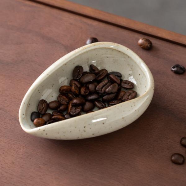 

Дозировочная пластина для кофейных зерен, керамическая емкость для зерен, лотки для дозирования кофе, чая, изысканные аксессуары для дома, кухни, кафе, для демонстрации образцов