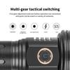 Torch Handheld XHP90 Lamp Camping Working Tactical Portable Flashlight Rechargeable Powerful Outdoors White Multi-use