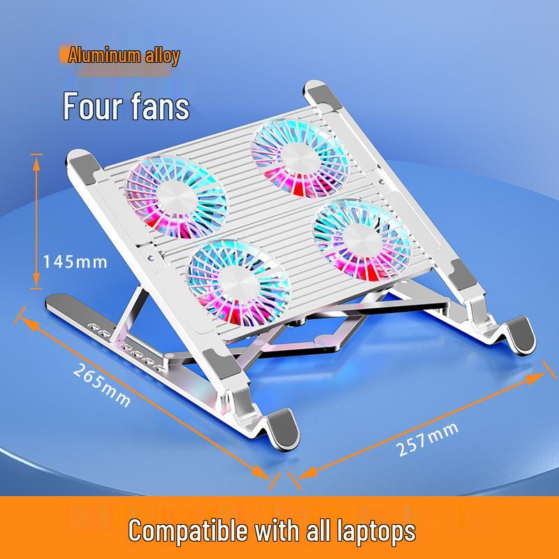 Adjustable and Portable Laptop Cooling Fan Stand