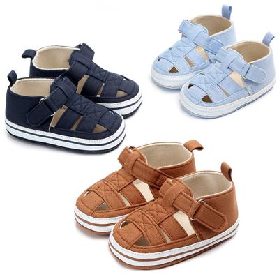 Newborn Baby Shoes Summer 0-18 Months Baby Boys Girls Sandals Infant Casual Soft Bottom Non-Slip Breathable Shoes Prewalker