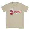 Awesome Greenland Make America Go Away Tshirts For Unisex Round Neck Cotton T Shirts Short Sleeve Tees Printed Clothing