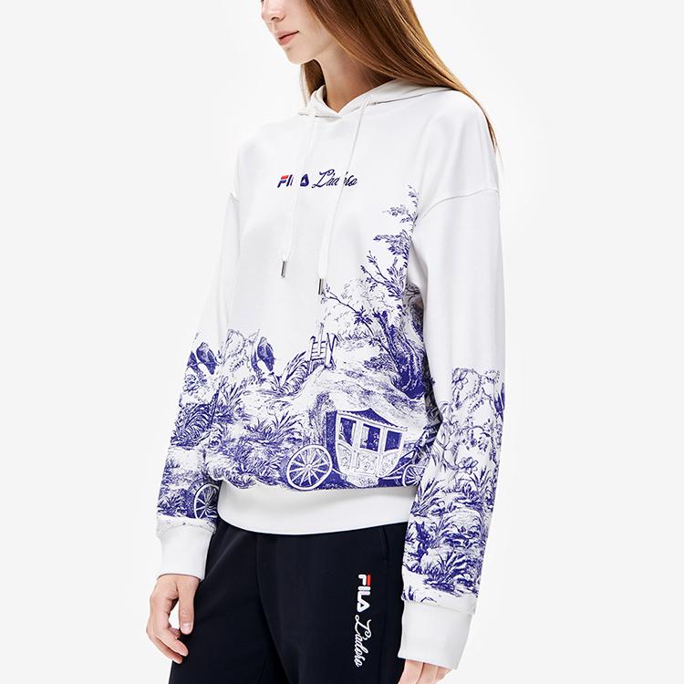 New FILA Sweatshirt Fall Women's All Over Print F11W238202F-ZA
