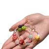 [Fruity Colorful] Sweet Color Apple Beaded Bracelet Niche Design Light Luxury Personality Exquisite Versatile Jewelry