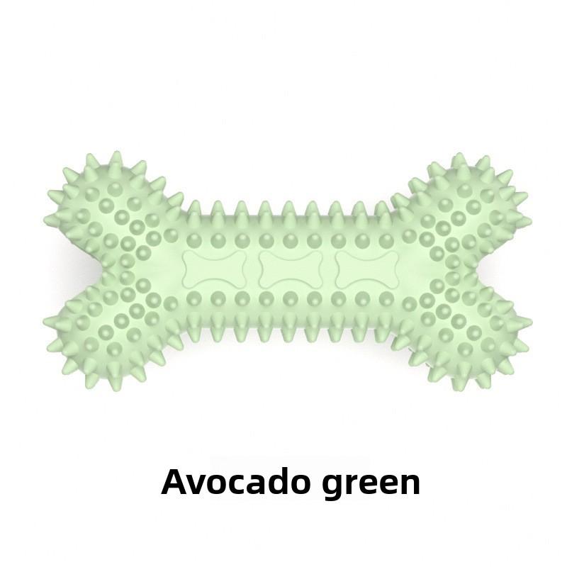 

Pet Toys, Teething Bone-shaped Chew Gum Sticks, TPR Teething Dog Toys That Are Resistant To Biting Medium зелёный