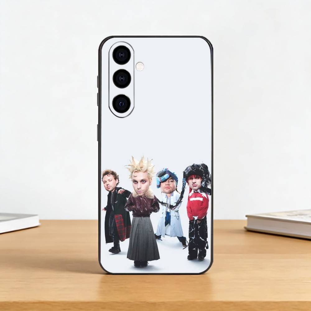 

5 Seconds Of Summers 5SOS Phone Case For Samsung Galaxy A73,A72,A71,A70,A53,A52,A51,Others Soft Black Cover Samsung a71 5g