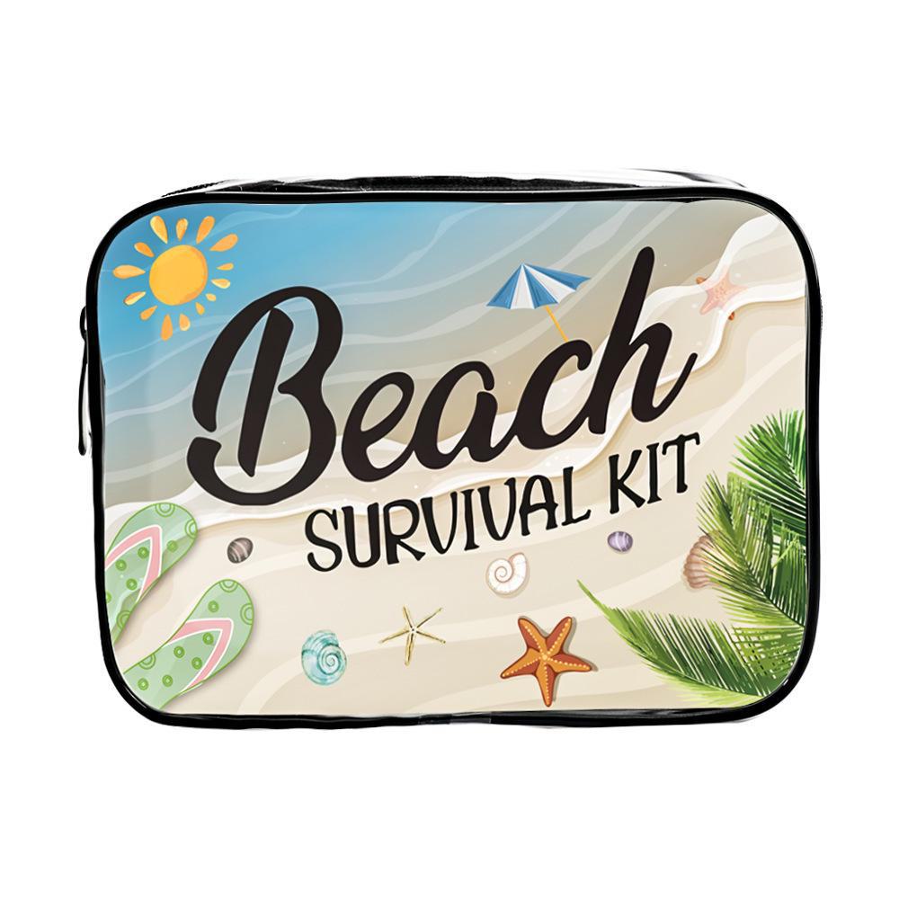2024 Large PVC Transparent Travel Cosmetic and Beach Bag