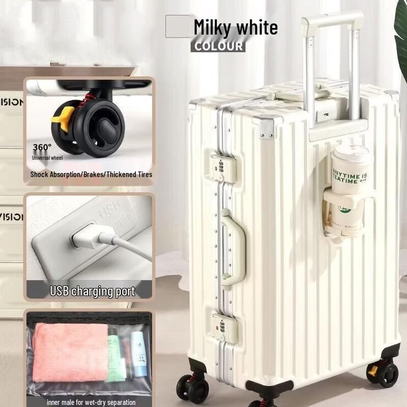 Li Shen Multi-functional Travel Suitcase