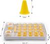 Set of 21 Pastry Tips + 2 x Adapter + Brush
