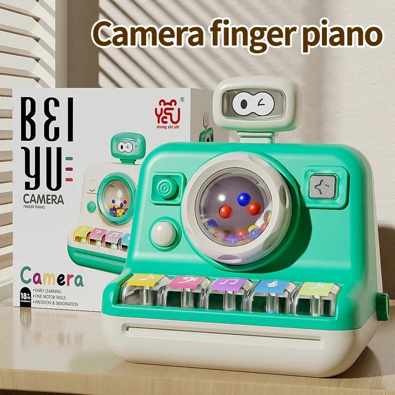 

Baby Puzzle Toys Electric Simulation Camera Multi-Function Piano Music Games Puzzle Educational Toys Girls Boys 6 12 Months зелёный