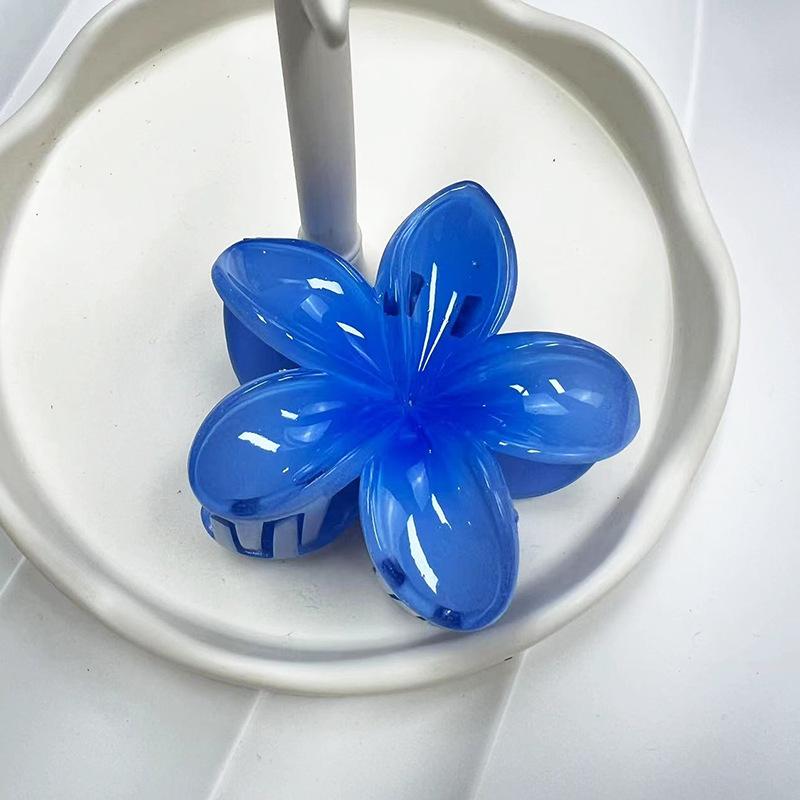 

Большие заколки-крабы с цветком для женщин, модные заколки-крабы для волос для девочек, матовые шпильки, милые головные уборы, заколки, аксессуары для волос