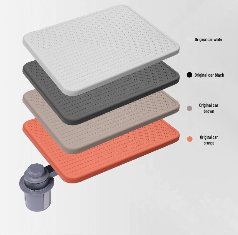 Silicone Anti-slip & Anti-scratch Pad for Square Small Tabletops (33x25 cm)