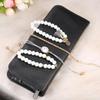 Set Braccialetti con Pietre e Nappe Turchesi Europei e Americani – Set da Quattro Pezzi alla Moda Stile Donna