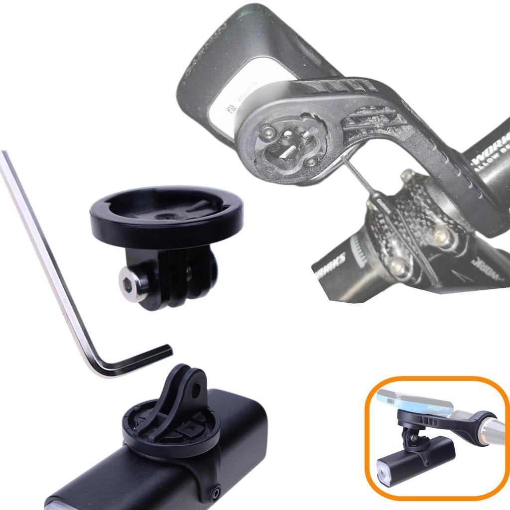 Schnelllösehalterung für Garmin 520 Plus, 530, 830, 1030 Fahrradcomputer und GoPro Kameraadapter
