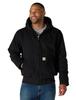 Carhartt Active Jacket Men's Loose Fit Duck Washed Outerwear J130 Large Black 104050