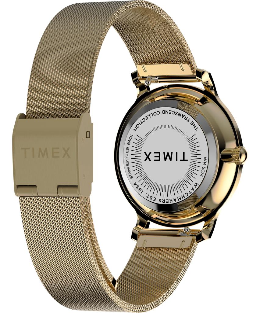 TIMEX Transcend Watch Quartz 5 ATM Water Mineral White Dial Women's TWG063900, Movement, Resistance, Glass, [Authentic]