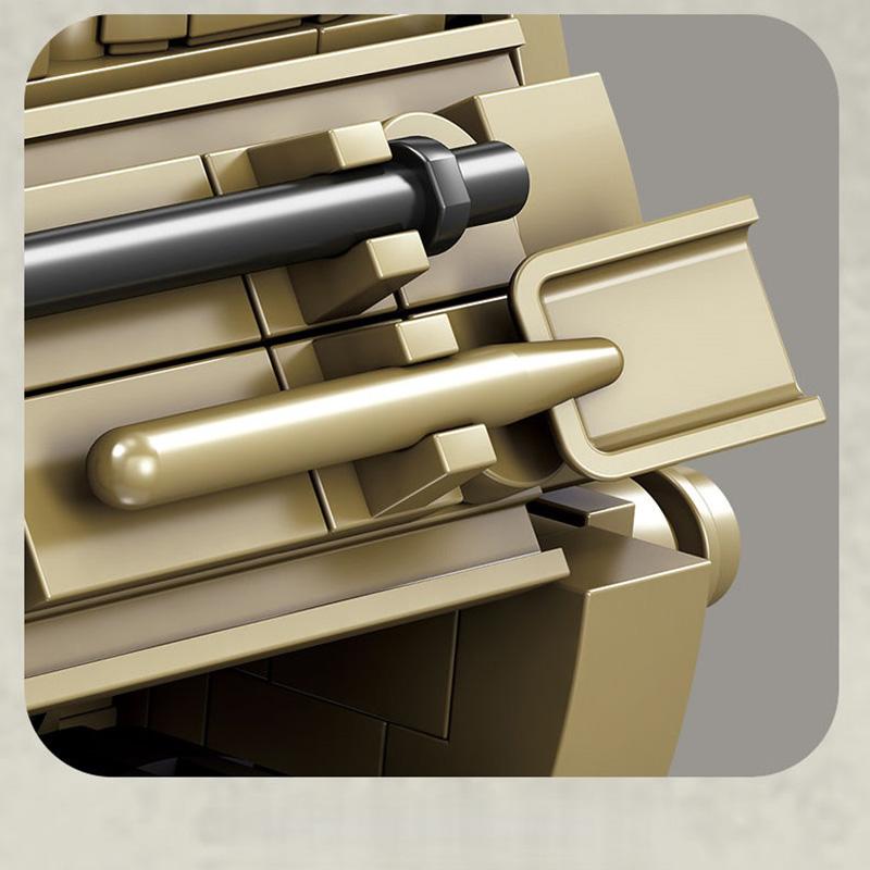 Modern Military Model Construction Toys Armored Vehicle Army Truck Car Building Blocks Birthday Christmas Gifts For Kids Childrens