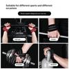 Gym Sports Anti-Slip Wrist Bands 1 Pair Durable Weight Lifting Wrist Straps for Pull Up Home Workout Training
