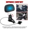 Motorcycle Chrome Front Driver Rider Backrest Mounting Kit For Harley Touring CVO Street Glide Road King Classic 2009-2023